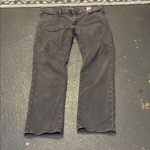 Banana Republic Gray Straight Jeans Classic Style